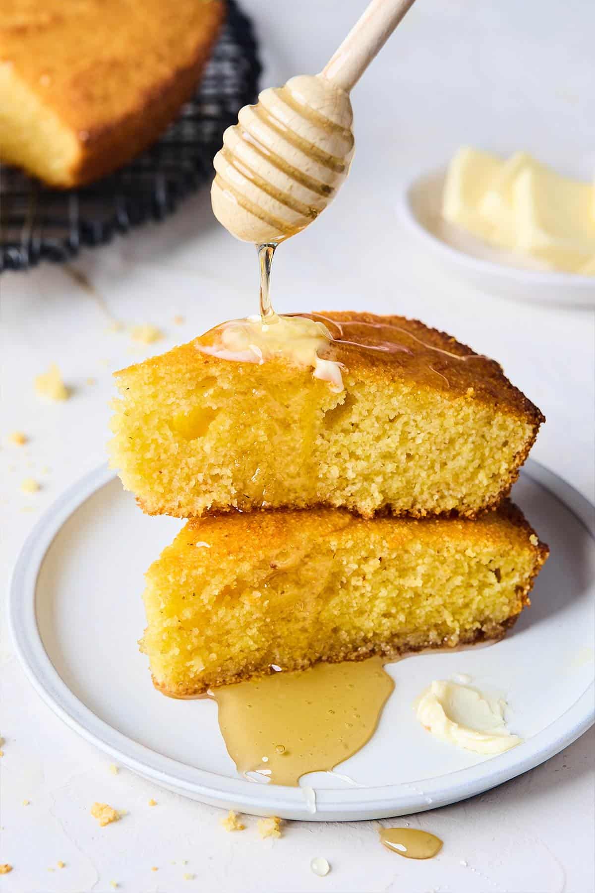 brown butter honey cornbread 2