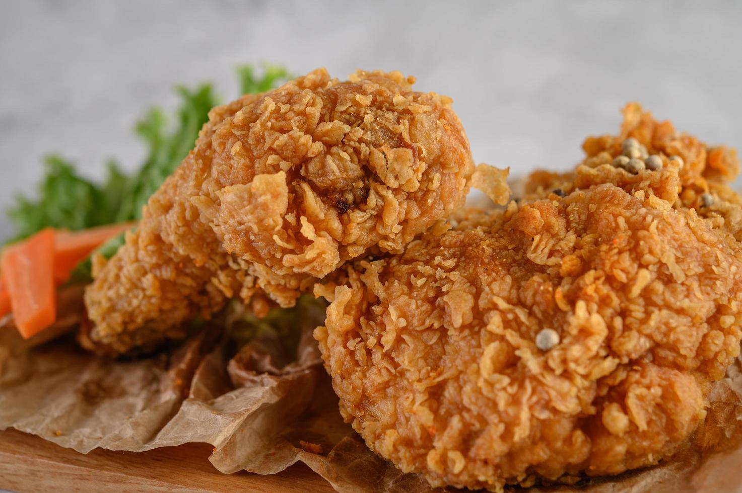 crispy fried chicken free photo